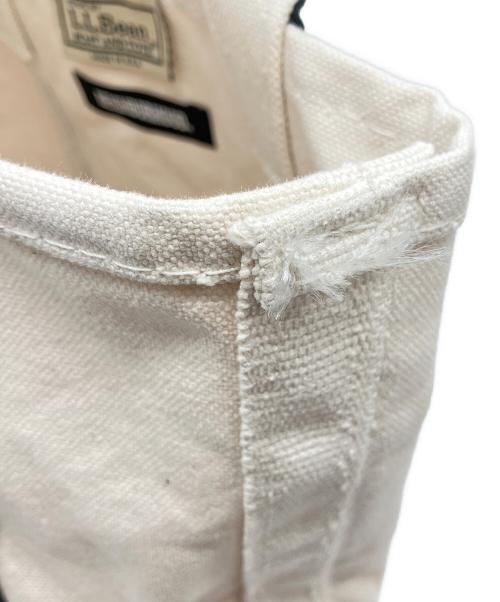L.L.Bean（エルエルビーン）L.L.Bean (エルエルビーン) NEIGHBORHOOD (ネイバーフッド) ミニトートバッグ アイボリー×ブラックの古着・服飾アイテム