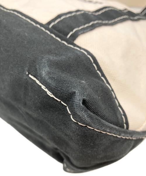L.L.Bean（エルエルビーン）L.L.Bean (エルエルビーン) NEIGHBORHOOD (ネイバーフッド) ミニトートバッグ アイボリー×ブラックの古着・服飾アイテム