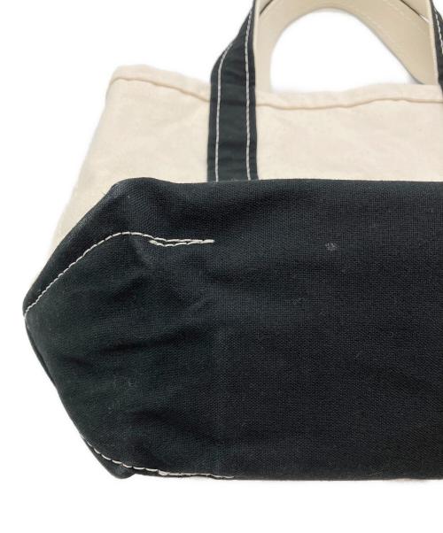L.L.Bean（エルエルビーン）L.L.Bean (エルエルビーン) NEIGHBORHOOD (ネイバーフッド) ミニトートバッグ アイボリー×ブラックの古着・服飾アイテム
