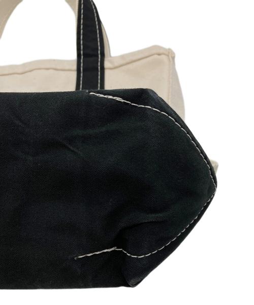 L.L.Bean（エルエルビーン）L.L.Bean (エルエルビーン) NEIGHBORHOOD (ネイバーフッド) ミニトートバッグ アイボリー×ブラックの古着・服飾アイテム