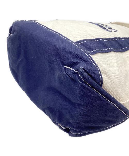 L.L.Bean（エルエルビーン）L.L.Bean (エルエルビーン) NEIGHBORHOOD (ネイバーフッド) トートバッグ ネイビー×アイボリーの古着・服飾アイテム