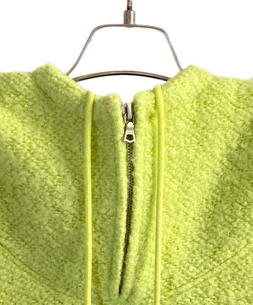 AURALEE（オーラリー）AURALEE (オーラリー) ALPACA WOOL LENO CLOTH P/O PARKA 黄緑 サイズ:4の古着・服飾アイテム