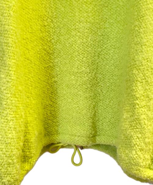 AURALEE（オーラリー）AURALEE (オーラリー) ALPACA WOOL LENO CLOTH P/O PARKA 黄緑 サイズ:4の古着・服飾アイテム