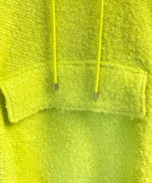 AURALEE（オーラリー）AURALEE (オーラリー) ALPACA WOOL LENO CLOTH P/O PARKA 黄緑 サイズ:4の古着・服飾アイテム