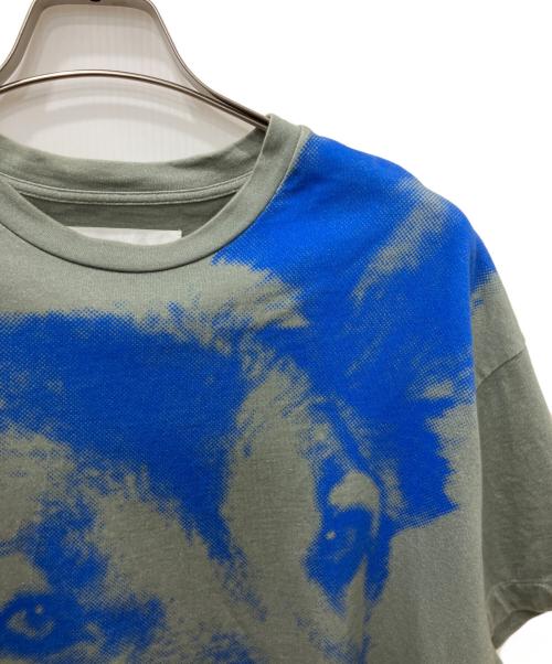 JIL SANDER（ジルサンダー）JIL SANDER (ジルサンダー) グラフィックTシャツ グレー サイズ:Mの古着・服飾アイテム