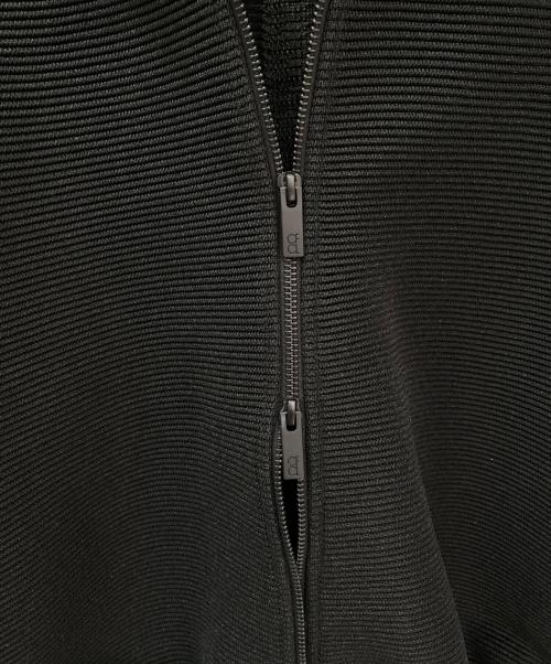 CFCL（シーエフシーエル）CFCL (シーエフシーエル) STRATUM LUCENT STAND FALL COLLAR BOMBER JACKET ブラック サイズ:1の古着・服飾アイテム
