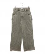 AGOLDE×DEUXIEME CLASSEエーゴールドイー×ドゥーズィエム クラス）の古着「CARPENTER デニム」｜グレー