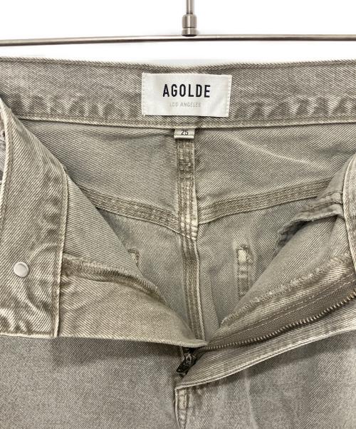 AGOLDE（エーゴールドイー）AGOLDE (エーゴールドイー) DEUXIEME CLASSE (ドゥーズィエム クラス) CARPENTER デニム グレー サイズ:Ｗ25の古着・服飾アイテム