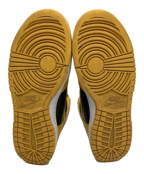 NIKE（ナイキ）NIKE (ナイキ) Wu-Tang Clan (ウータンクラン) Dunk High Retro PRM/ハイカットスニーカー イエロー×ブラック サイズ:26cmの古着・服飾アイテム