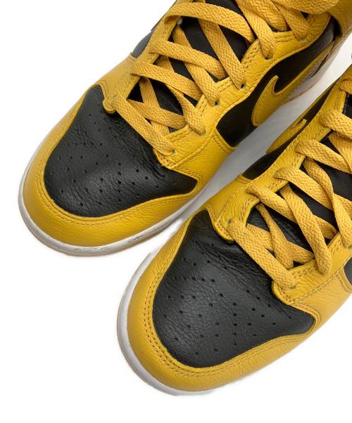 NIKE（ナイキ）NIKE (ナイキ) Wu-Tang Clan (ウータンクラン) Dunk High Retro PRM/ハイカットスニーカー イエロー×ブラック サイズ:26cmの古着・服飾アイテム