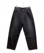 MARKAマーカ）の古着「COCOON FIT JEANS ORGANIC COTTON 12oz DENIM」｜ブラック