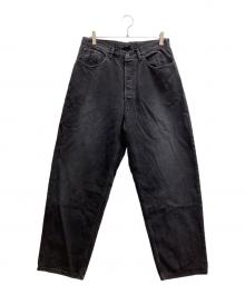 MARKA（マーカ）の古着「COCOON FIT JEANS ORGANIC COTTON 12oz DENIM」｜ブラック