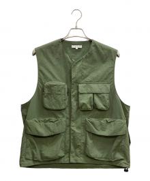 kontor（コントール）の古着「MULTI-PKT VEST」｜オリーブ