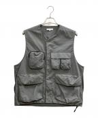 kontorコントール）の古着「MULTI-PKT VEST」｜グレー