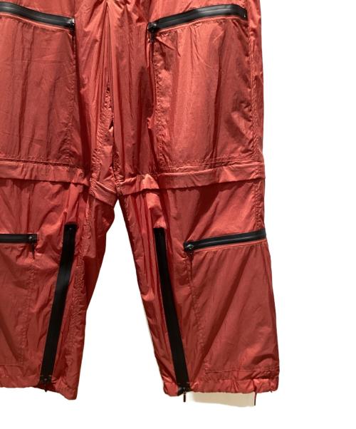 YOKE（ヨーク）YOKE (ヨーク) NYLON CONVERTIBLE EASY PANTS レッド サイズ:2　の古着・服飾アイテム
