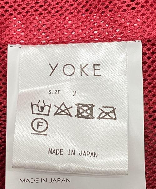 YOKE（ヨーク）YOKE (ヨーク) NYLON CONVERTIBLE EASY PANTS レッド サイズ:2　の古着・服飾アイテム