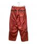YOKE (ヨーク) NYLON CONVERTIBLE EASY PANTS レッド サイズ:2　：18000円