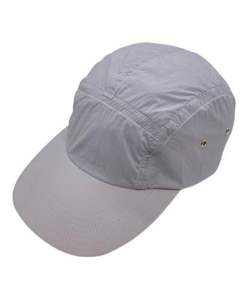 kijima takayuki（キジマタカユキ）kijima takayuki (キジマタカユキ) RECYCLED NYLON JEPT CAP パープルの古着・服飾アイテム