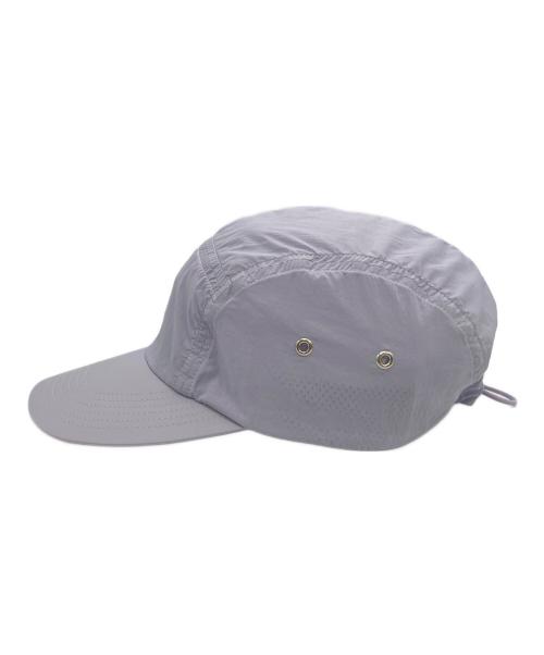 kijima takayuki（キジマタカユキ）kijima takayuki (キジマタカユキ) RECYCLED NYLON JEPT CAP パープルの古着・服飾アイテム