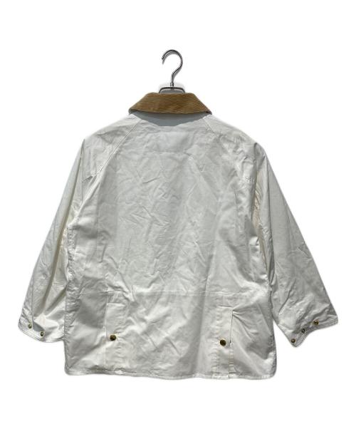 Barbour（バブアー）Barbour (バブアー) URBAN RESEARCH DOORS (アーバンリサーチドアーズ) 別注 BEDALE  ホワイト サイズ:Mの古着・服飾アイテム