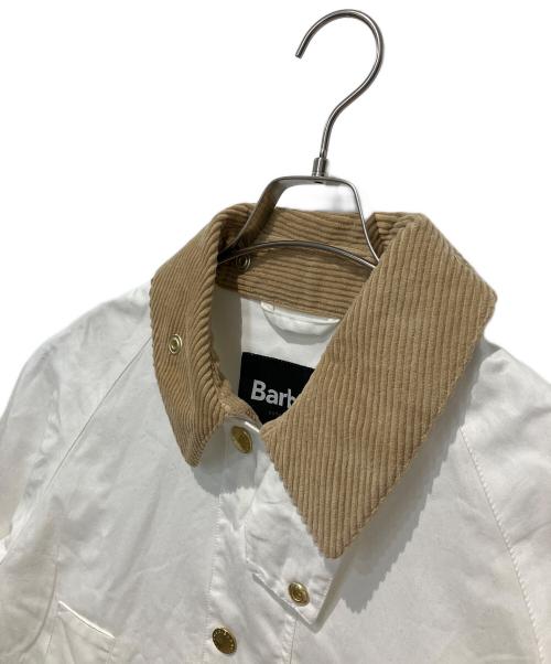 Barbour（バブアー）Barbour (バブアー) URBAN RESEARCH DOORS (アーバンリサーチドアーズ) 別注 BEDALE  ホワイト サイズ:Mの古着・服飾アイテム
