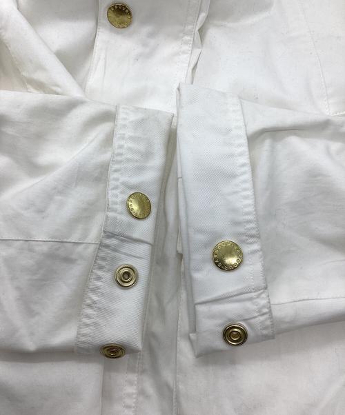 Barbour（バブアー）Barbour (バブアー) URBAN RESEARCH DOORS (アーバンリサーチドアーズ) 別注 BEDALE  ホワイト サイズ:Mの古着・服飾アイテム