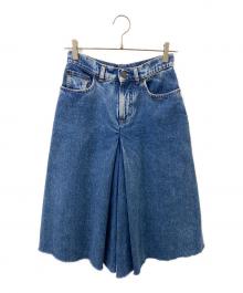Maison Margiela（メゾンマルジェラ）の古着「デニムキュロットパンツ」｜インディゴ