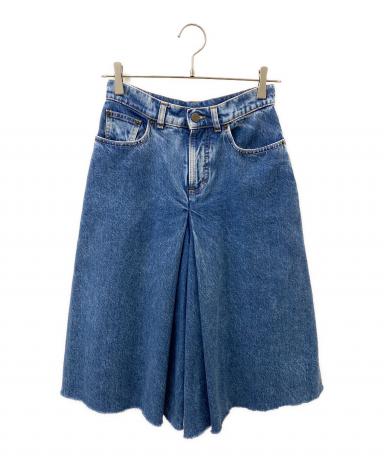 Maison Margielaキュロットパンツ グリーン 36 中古・古着通販】Maison Margiela (メゾンマルジェラ) デニム