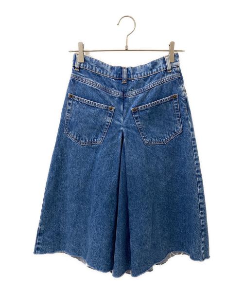 Maison Margiela（メゾンマルジェラ）Maison Margiela (メゾンマルジェラ) デニムキュロットパンツ インディゴ サイズ:36の古着・服飾アイテム