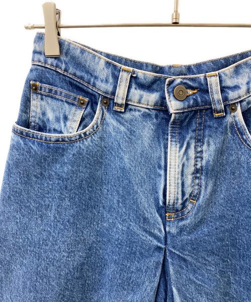 Maison Margiela（メゾンマルジェラ）Maison Margiela (メゾンマルジェラ) デニムキュロットパンツ インディゴ サイズ:36の古着・服飾アイテム