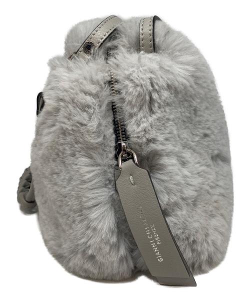 GIANNI CHIARINI（ジャンニ キアリーニ）GIANNI CHIARINI (ジャンニ キアリーニ) アリファ2wayファーバッグ グレーの古着・服飾アイテム
