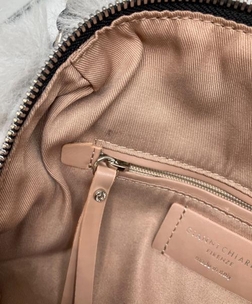 GIANNI CHIARINI（ジャンニ キアリーニ）GIANNI CHIARINI (ジャンニ キアリーニ) アリファ2wayファーバッグ グレーの古着・服飾アイテム