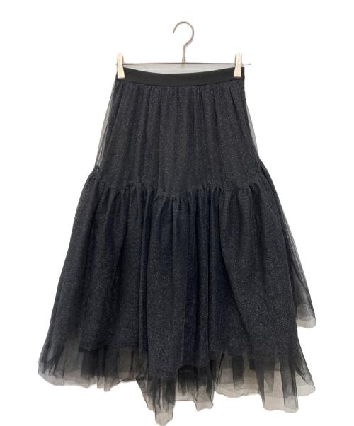 ORGUE（オルグ）ORGUE (オルグ) Volume Tulle Skirt ブラック サイズ:Sの古着・服飾アイテム