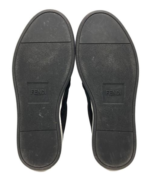 FENDI（フェンディ）FENDI (フェンディ) スリッポン ブラック サイズ:6の古着・服飾アイテム