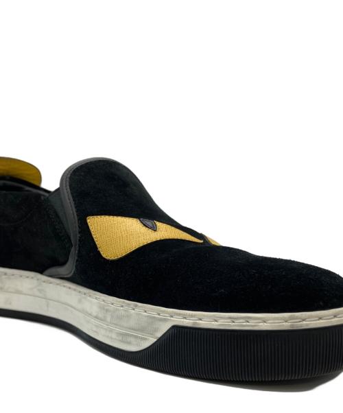FENDI（フェンディ）FENDI (フェンディ) スリッポン ブラック サイズ:6の古着・服飾アイテム