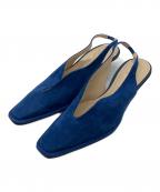 TOD'S×Mame Kurogouchiトッズ×マメクロゴウチ）の古着「スリングバックミュール」｜ブルー