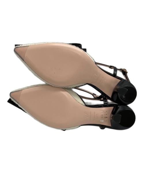 Roger Vivier（ロジェ ヴィヴィエ）Roger Vivier (ロジェ ヴィヴィエ) スリングバックパンプス ホワイト サイズ:37 1/2の古着・服飾アイテム