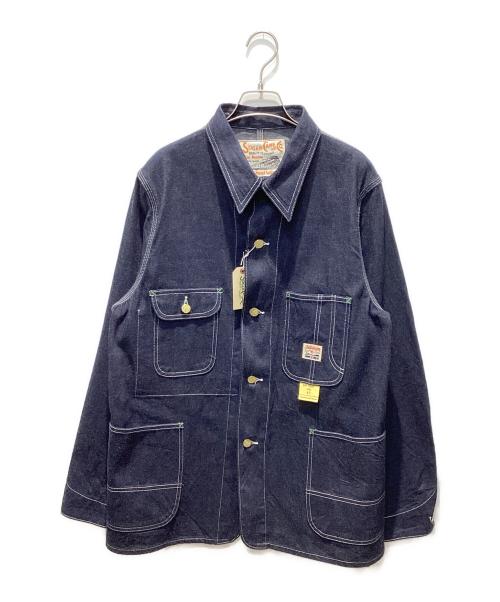 SUGAR CANE（シュガーケーン）SUGAR CANE (シュガーケーン) 11oz. BLUE DENIM WORK COAT インディゴ サイズ:40の古着・服飾アイテム