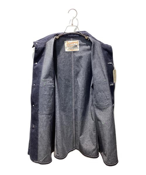SUGAR CANE（シュガーケーン）SUGAR CANE (シュガーケーン) 11oz. BLUE DENIM WORK COAT インディゴ サイズ:40の古着・服飾アイテム