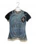 Vivienne Westwood（ヴィヴィアンウエストウッド）の古着「回顧展 転写 LET IT ROCK 限定Tシャツ」｜ブルー
