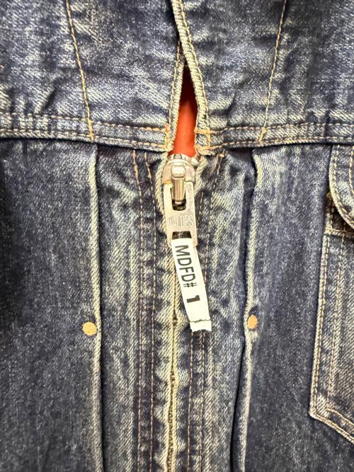 Maison MIHARA YASUHIRO（メゾン ミハラ ヤスヒロ）Maison MIHARA YASUHIRO (メゾン ミハラ ヤスヒロ) LAYERED DENIM JACKET インディゴ サイズ:48の古着・服飾アイテム