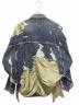 Maison MIHARA YASUHIRO (メゾン ミハラ ヤスヒロ) LAYERED DENIM JACKET インディゴ サイズ:48：60000円