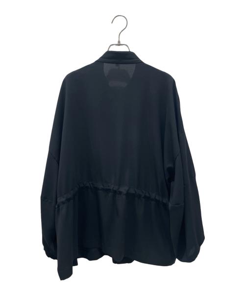 ENFOLD（エンフォルド）ENFOLD (エンフォルド) TWO-WAY SHORT-BLOUSON ブラック サイズ:36の古着・服飾アイテム
