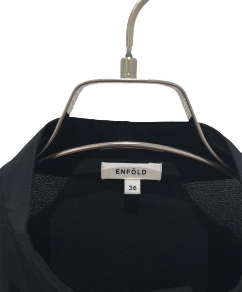 ENFOLD（エンフォルド）ENFOLD (エンフォルド) TWO-WAY SHORT-BLOUSON ブラック サイズ:36の古着・服飾アイテム