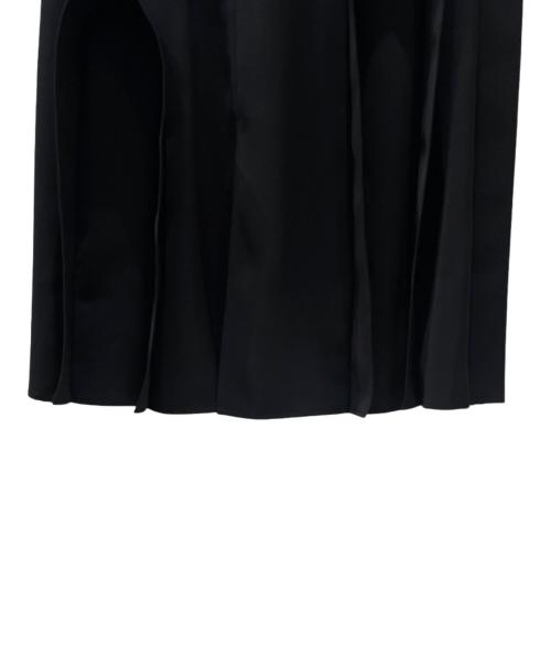 ENFOLD（エンフォルド）ENFOLD (エンフォルド) DRAPEARCHE SKIRT ブラック サイズ:38の古着・服飾アイテム