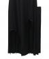 中古・古着 ENFOLD (エンフォルド) DRAPEARCHE SKIRT ブラック サイズ:38：23000円