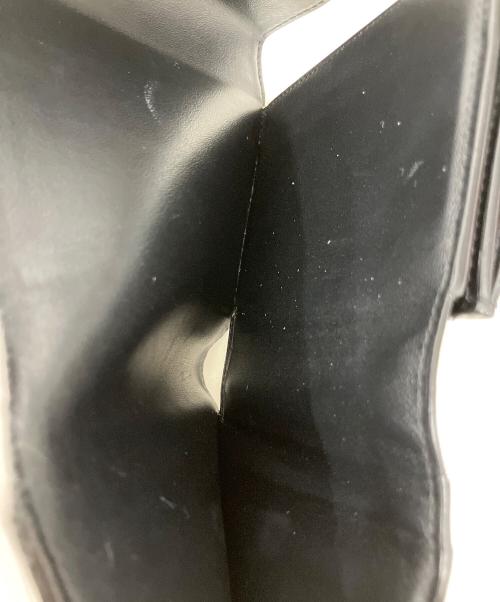 CELINE（セリーヌ）CELINE (セリーヌ) スモール フラップウォレット トリオンフ ブラックの古着・服飾アイテム