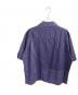 UNDERCOVER (アンダーカバー) Cotton patchwork open collar shirt ネイビー サイズ:２：30000円