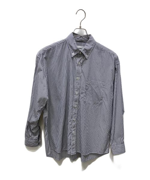 everyone（エブリワン）everyone (エブリワン) classic button down shirt ネイビー サイズ:Ｍの古着・服飾アイテム