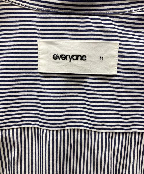 everyone（エブリワン）everyone (エブリワン) classic button down shirt ネイビー サイズ:Ｍの古着・服飾アイテム